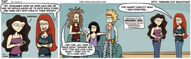 117 – Hanging Out Backstage