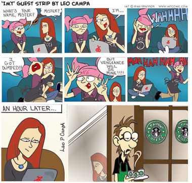 Guest strip by Leo Campa!