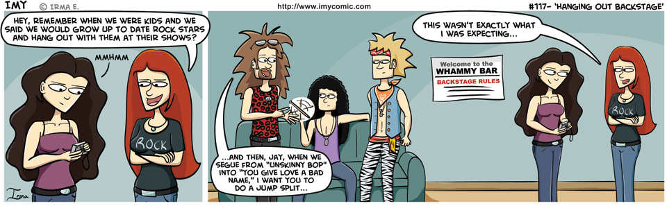 117 – Hanging Out Backstage