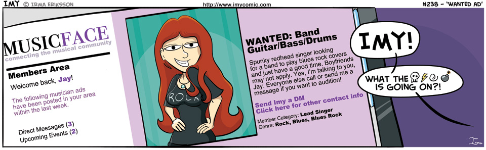 238 – Wanted Ad