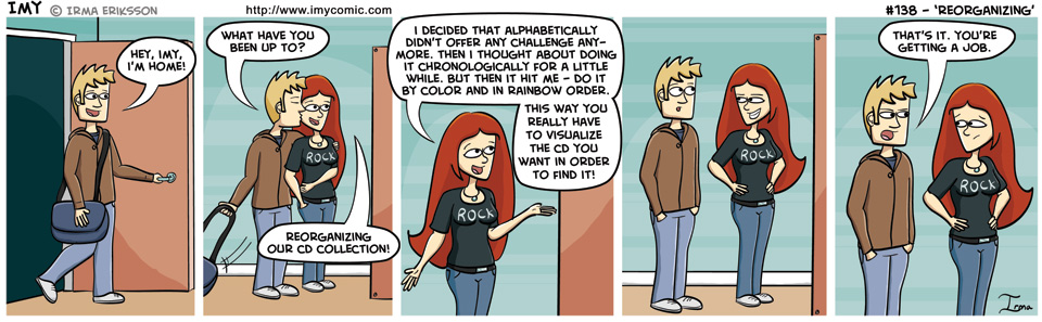 138 – Reorganizing