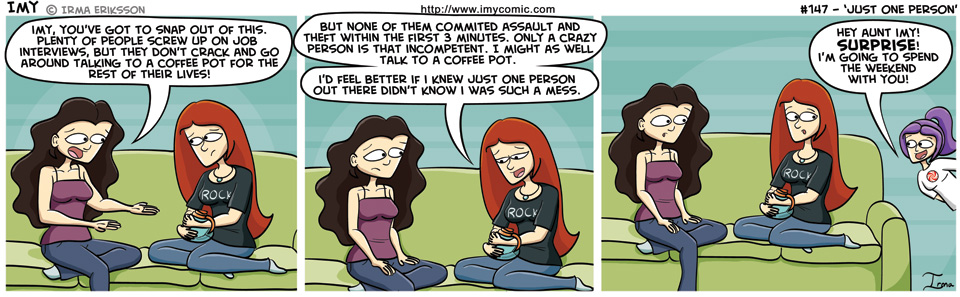 147 – Just One Person