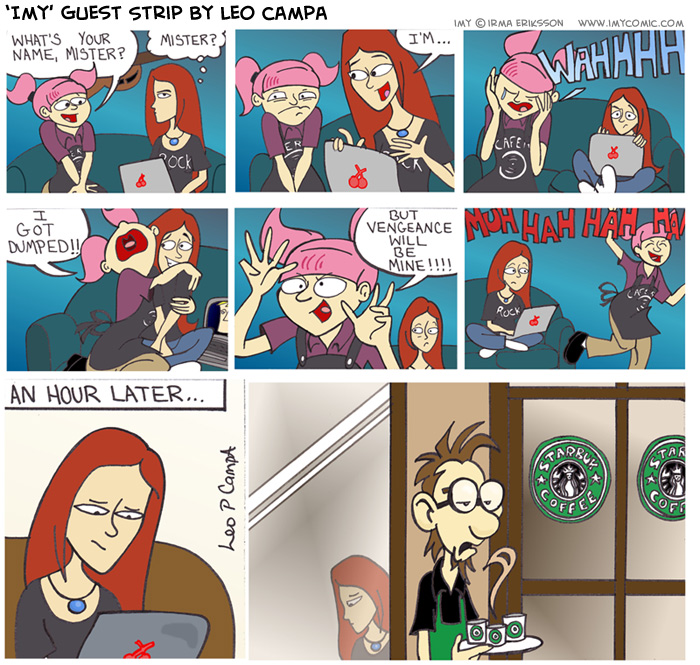 Guest strip by Leo Campa!