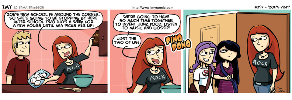 397 – Zoe’s Visit