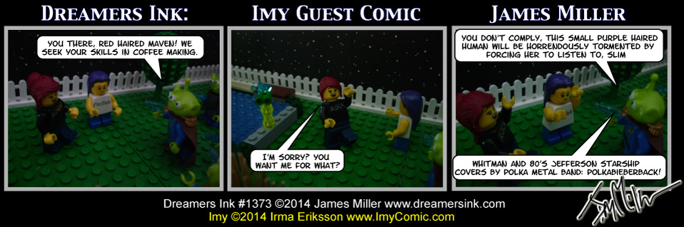 Guest Strip Story by James Miller, pt 3
