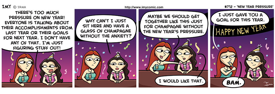 712 – New Year Pressure