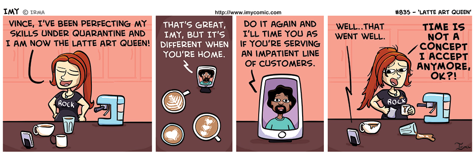 835 – Latte Art Queen