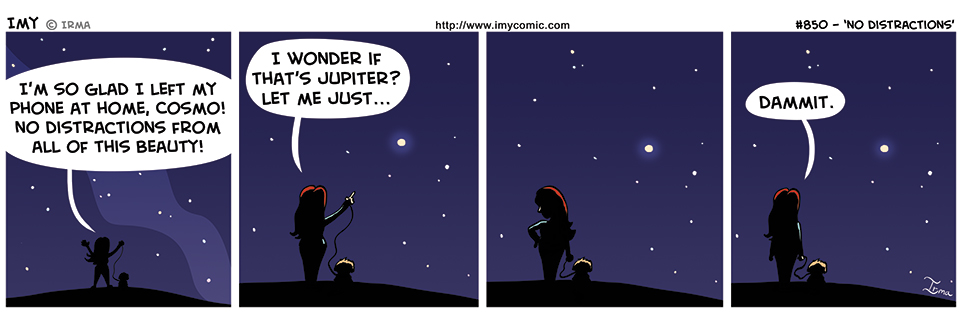 850 – No Distractions